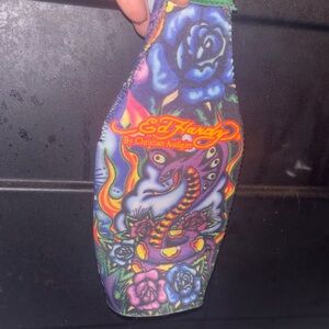 New ed Hardy beer, koozi